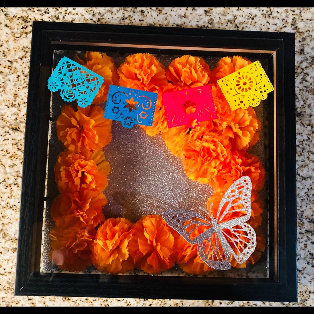Día de los muertos shadow box